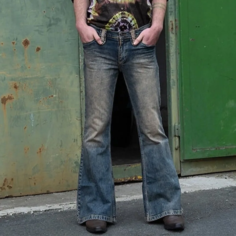 Men-s-Flare-Jeans-Autumn-Winter-Vintage-Solid-Straight-Jeans-Men-High ...