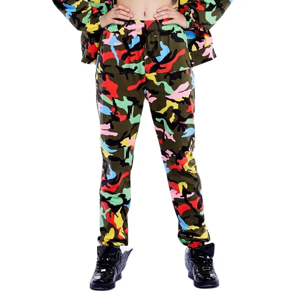 

Spring Summer New Fashion Hip Hop Pants Women Casual Loose Punk Street Dance Baggy Joggers Harem Camouflage Trousers