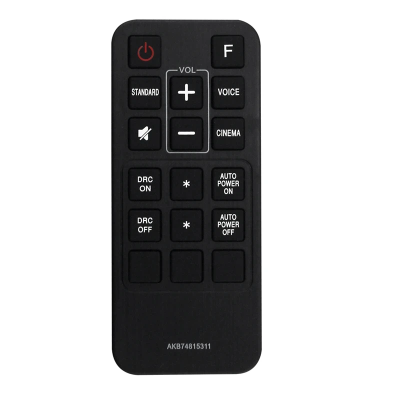 Sostituire Il Telecomando Muslimex Per Lg Sound Bar Las260B Las160B Las454B 45A1-D Facile Installazione Facile Da Usare