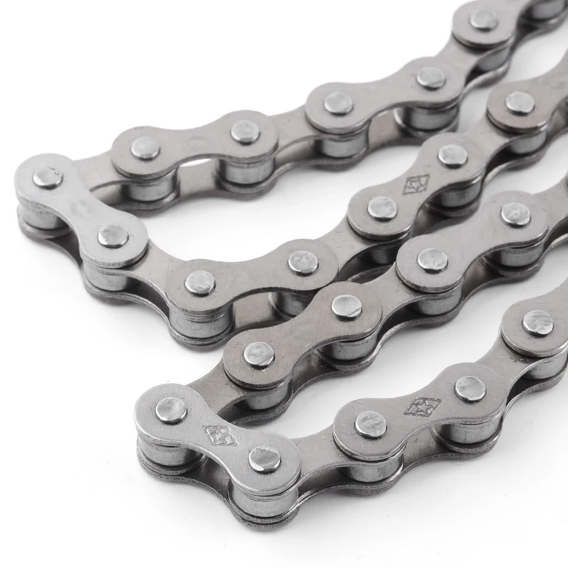 Steel Mountain Bike Chain 1/2x1/8 114 Links Quick Release