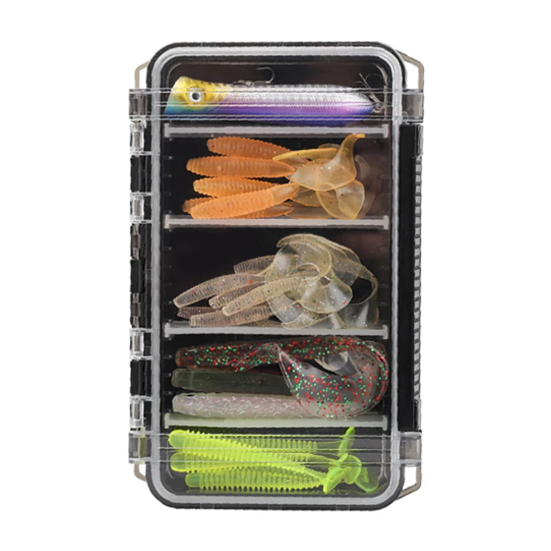 Scatola Per Pesca Con Ami E Esche Da Pesca In Pp, Confezione Sottile E Portatile. Scatola Trasparente Impermeabile Per La Pesca | SHEIN ALIA