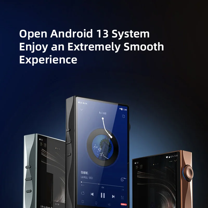 Shanling M3 Plus HiFiハイレゾポータブル音楽プレーヤー MP3 4