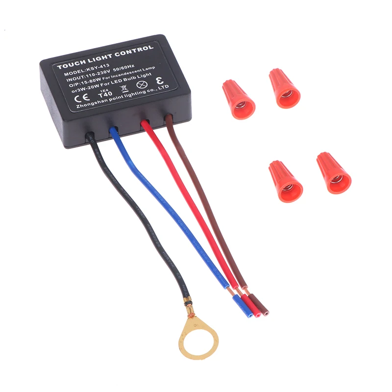 Ac110-230V Touch Light Switch Lampada Da Tavolo Dimmer Modulo Di Controllo Sensore Interruttore Tattile Compatibile Con Lampade A Incandescenza Led Sc