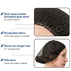 100PCS Disposable Bouffant Caps Non-woven Bath Shower Hair Caps Service Salon Spa Catering Workspace Head Covers Adjustable Hats 3