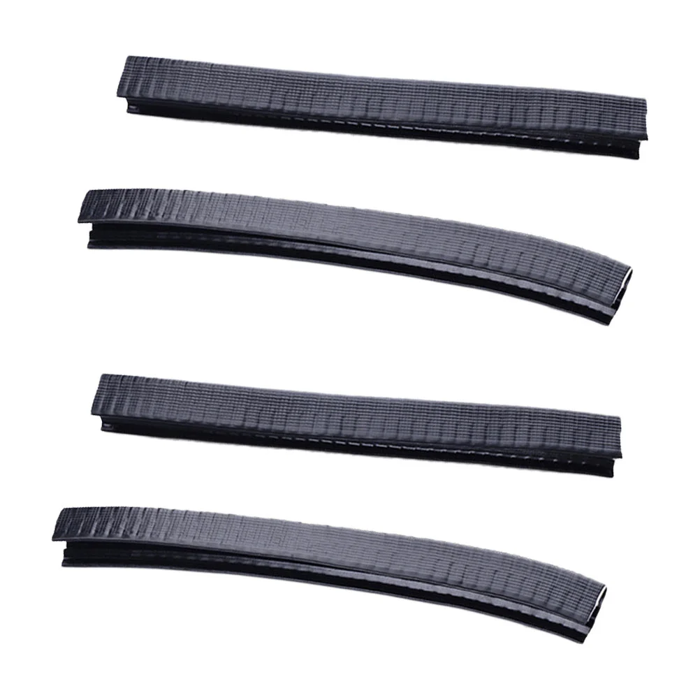 

2 Pairs of Anti-collision Skateboard Bumper Strip Skate Board Protection Strip