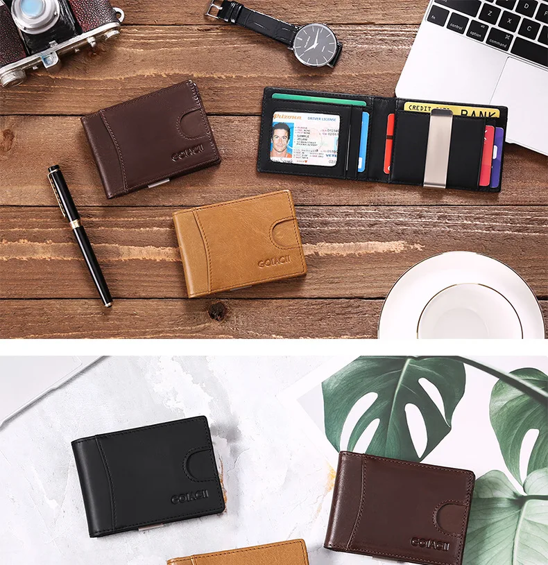 Pince à Billets Vintage Golfeur - Pierre Blanche Gravée - BBA38A - Accessoire Homme