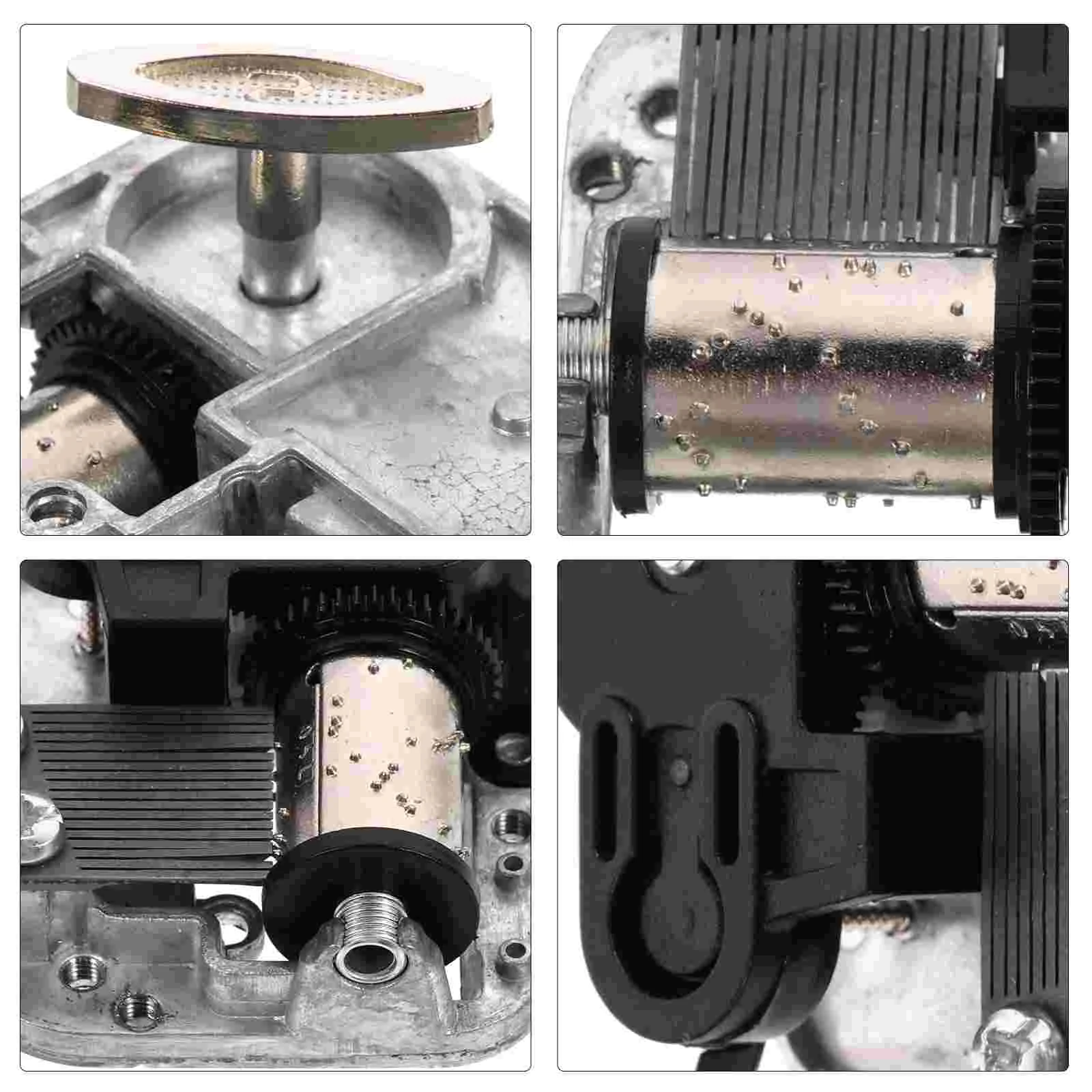 Hand Crank Clockwork Mechanism Music Box Movement Musical Boxes Parts Replacement Mechanism Wind Box Movement Music