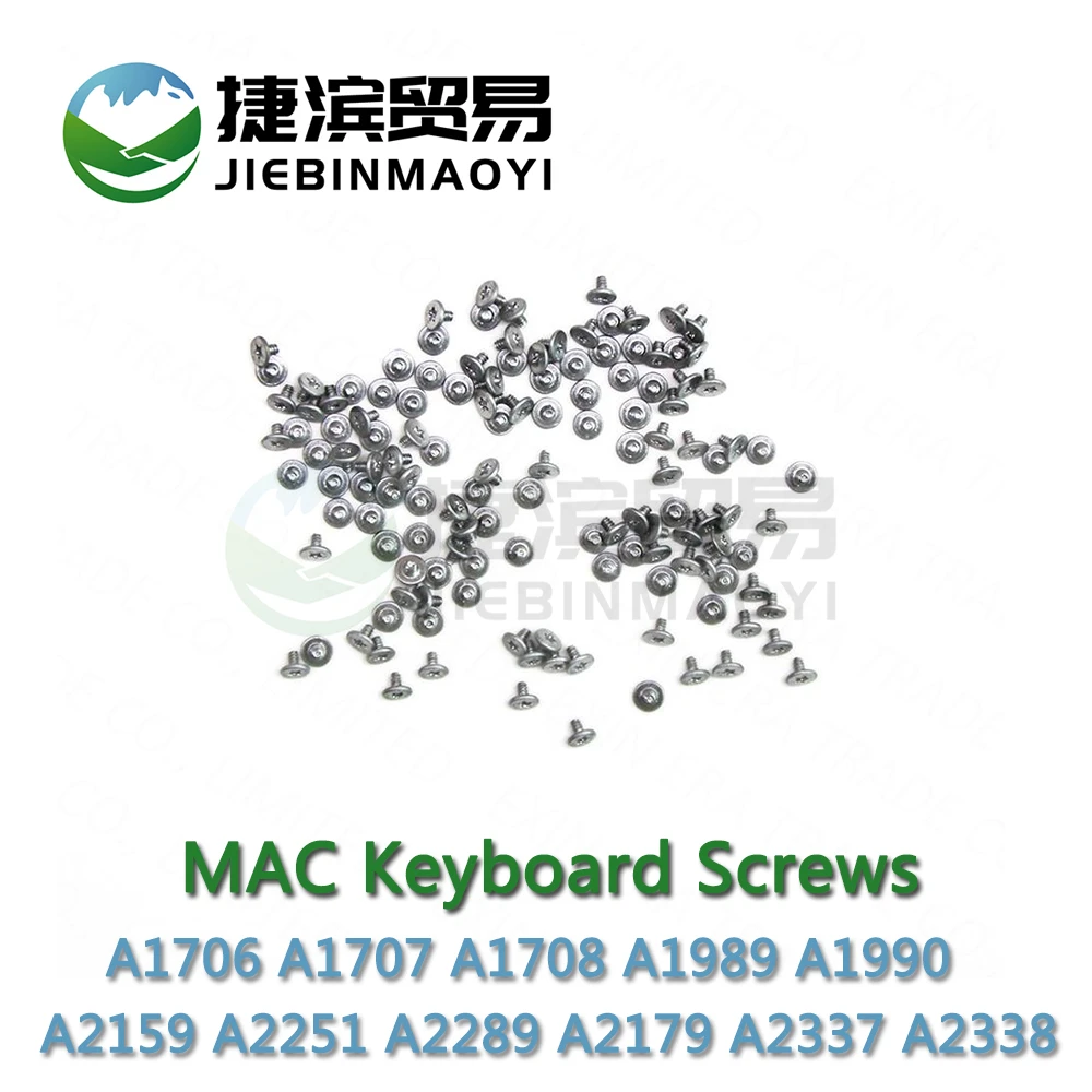 

100Pcs/Bag Keyboard Screw for Macbook Pro Retina 13" 15" A1706 A1707 A1708 A1989 A1990 A2159 A2251 A2289 A2179 A2337 A2338