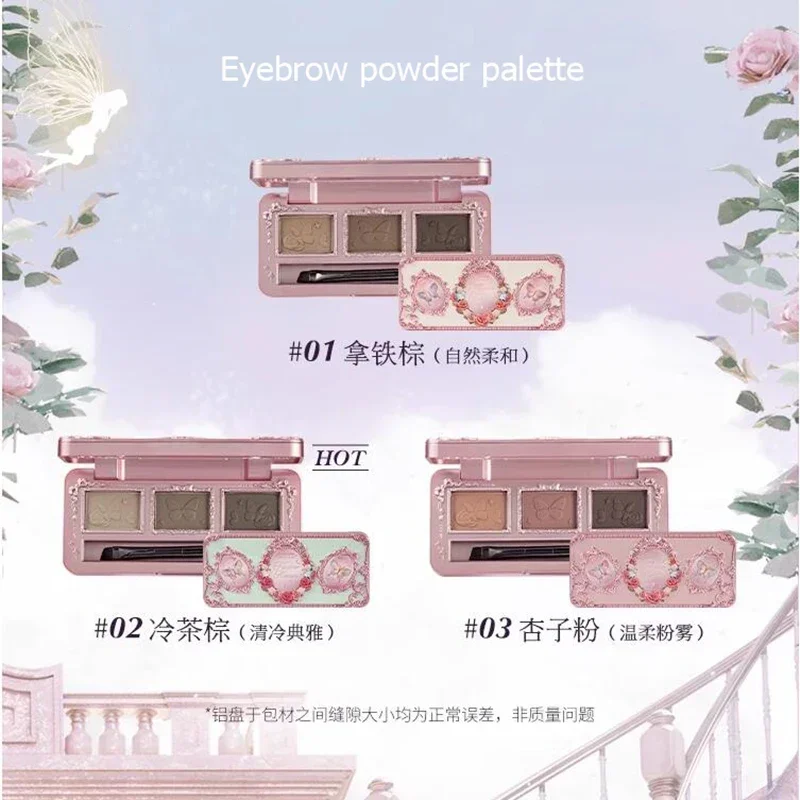 Flower Knows Midsummer Fairytales Series Eye Shadow Palette Blusher Eyebrow Powder Concealer Lipgloss Make Up Sets Cosmetics 3