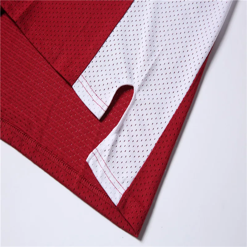 Lower Merion Jersey #33 High School Basketball Jersey Burgundy White