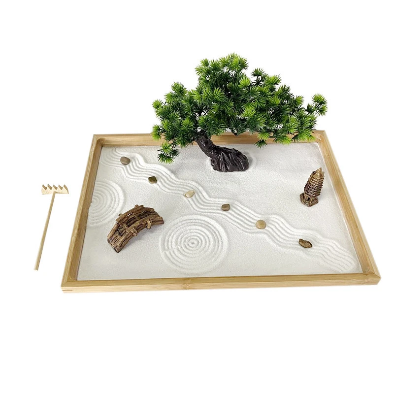 Sand Zen Garden Japanese Zen Garden Bonsai Tree Zen Sand Garden