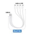 A to 4xMicro USB