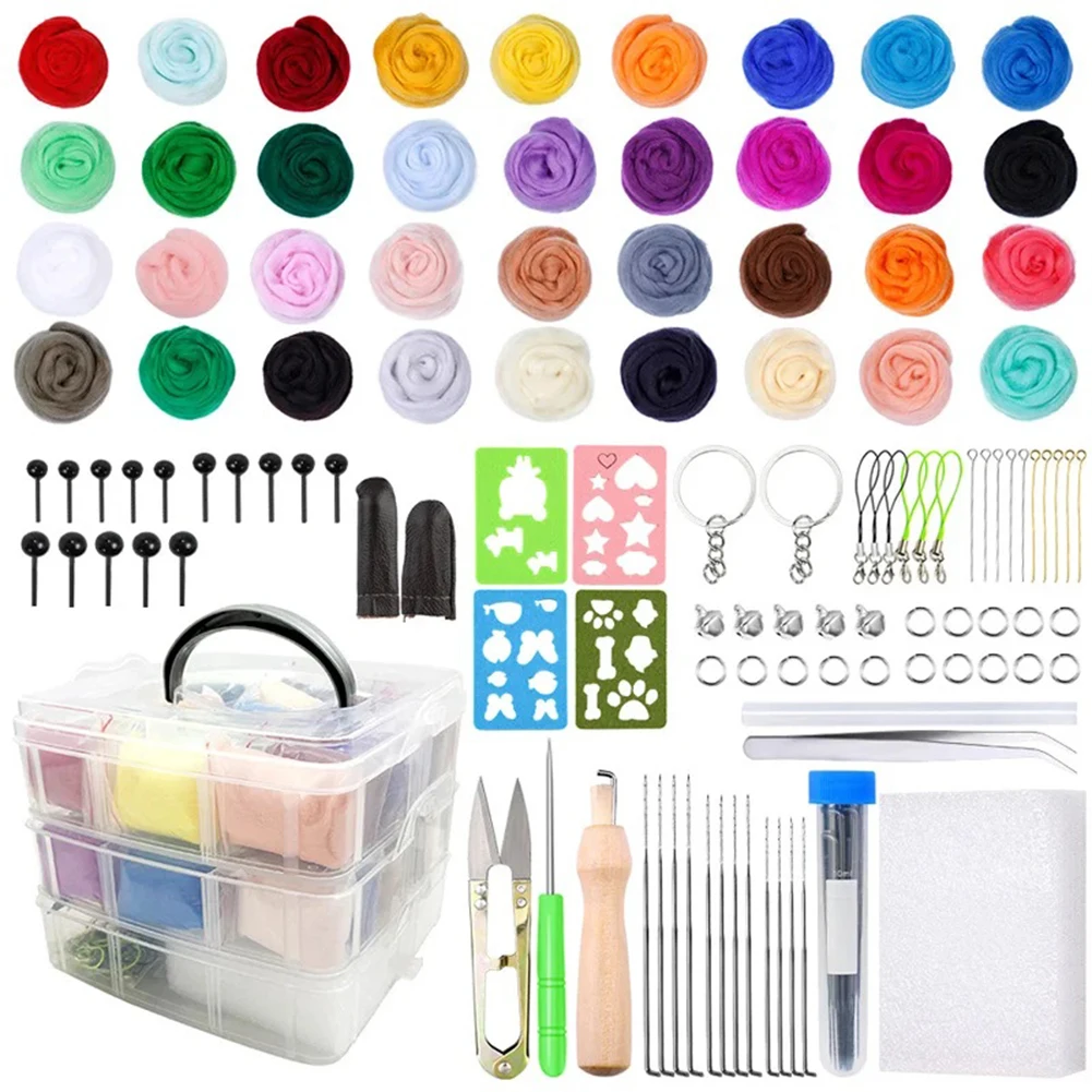 

Unleash Your Creativity with this Sewing and Hand Knitting Set Perfect for Exploring Different Sewing and Knitting Techniques