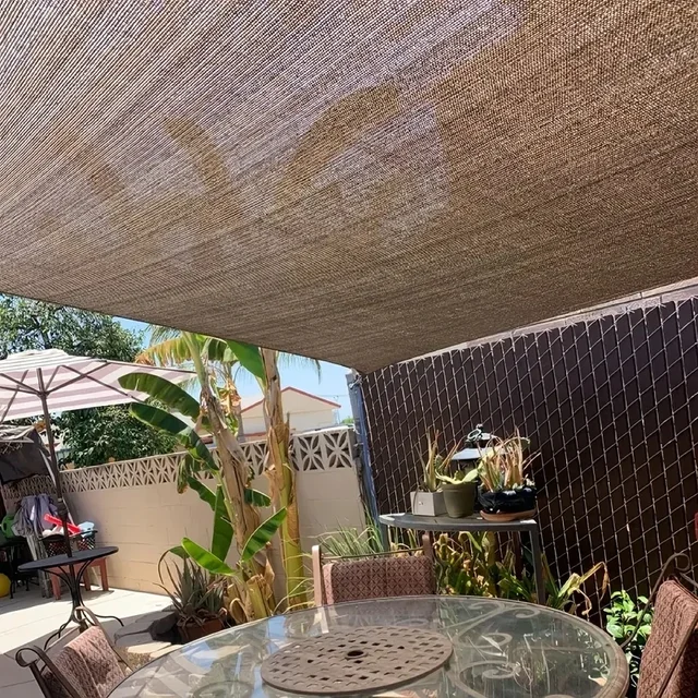 Sunshade net 12 needle coffee sunshade net Home garden 1