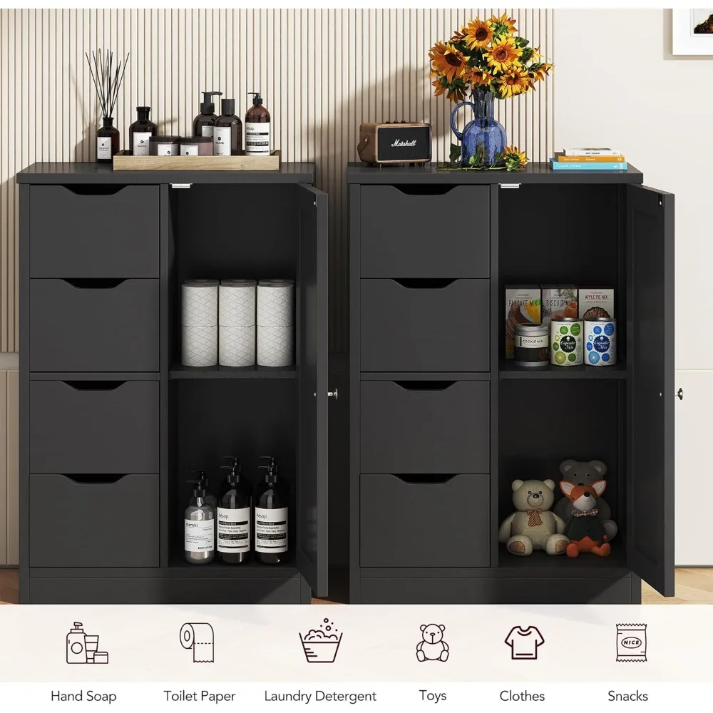 Wooden Floor Storage Cabinet 6