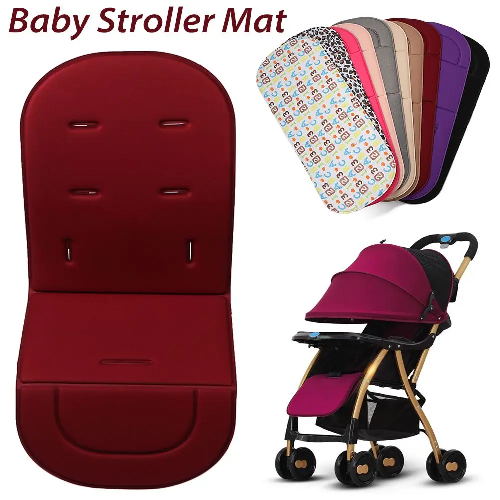 Girls Home Thick Type Shopping Carts Buggy Carriage Rainbow Pad Kid Feeding Chair Cushion Baby Stroller Mat Child Car Seat Pad