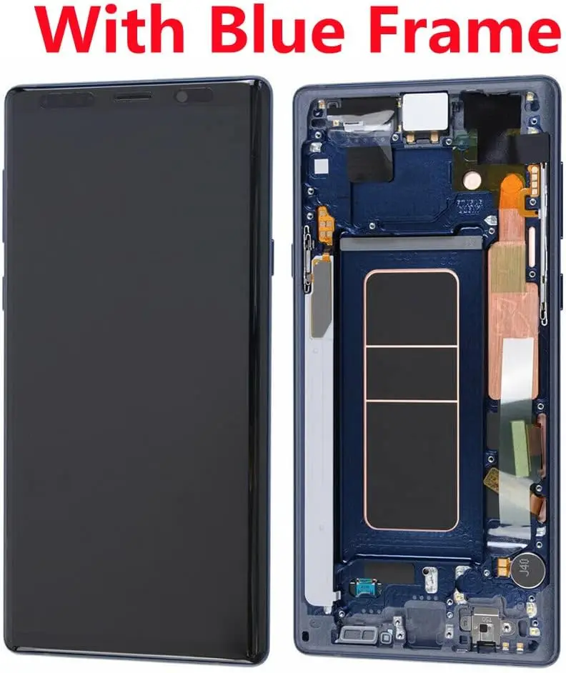 삼성 갤럭시 노트 9 SM-N960F/DS LCD 터치 스크린 디지타이저 노트 9 용 슈퍼 OLED, LCD 디스플레이 교체