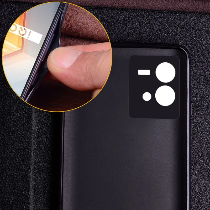 Luxury Lich Genuine Leather Flip Phone Cases For Vivo Qioo10 Iqoo 10 Pro Real Cowhide Leather Shell Full Cover Pocket Bag Case