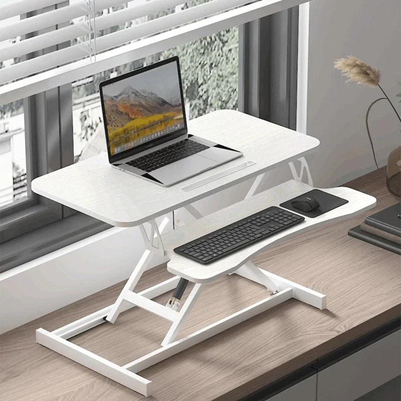 White Foldable Desk Table Corner Small Computer Coffee Study Tables Standing Reading Mesa Industrial Escritorio Office Furniture coffee table white and sonoma oak 90x67x33 cm chipboard