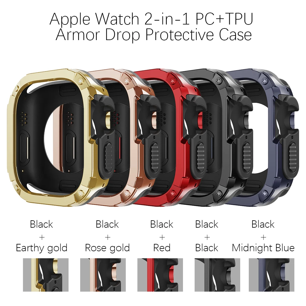 Versatile Shockproof TPU+PC Protector Bumper