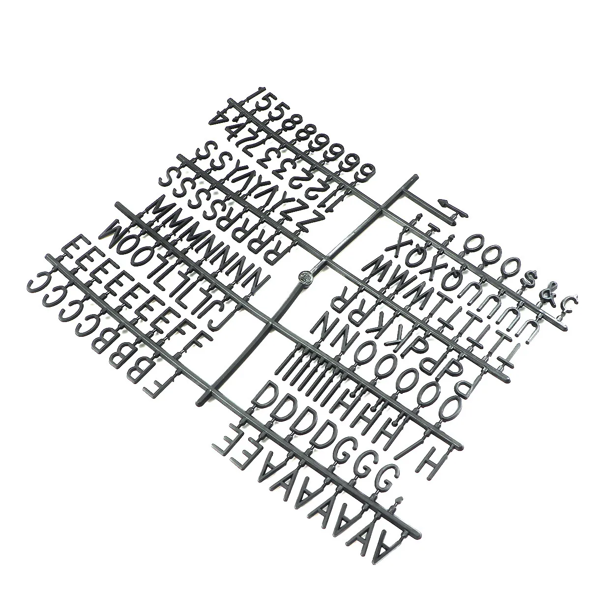 플라스틱 레터보드 글자 숫자 기호 변형 가능한 메시지 보드 블랙 프리미엄 소재 커피숍용