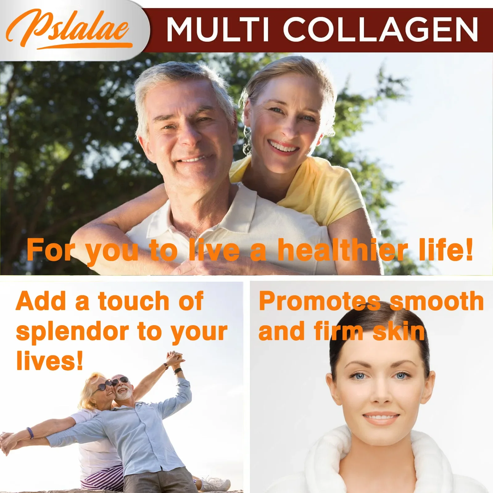 Multi Collagen Pills Type I II III V X Organic Herbs and Piperine Collagen Capsules collagen supplements