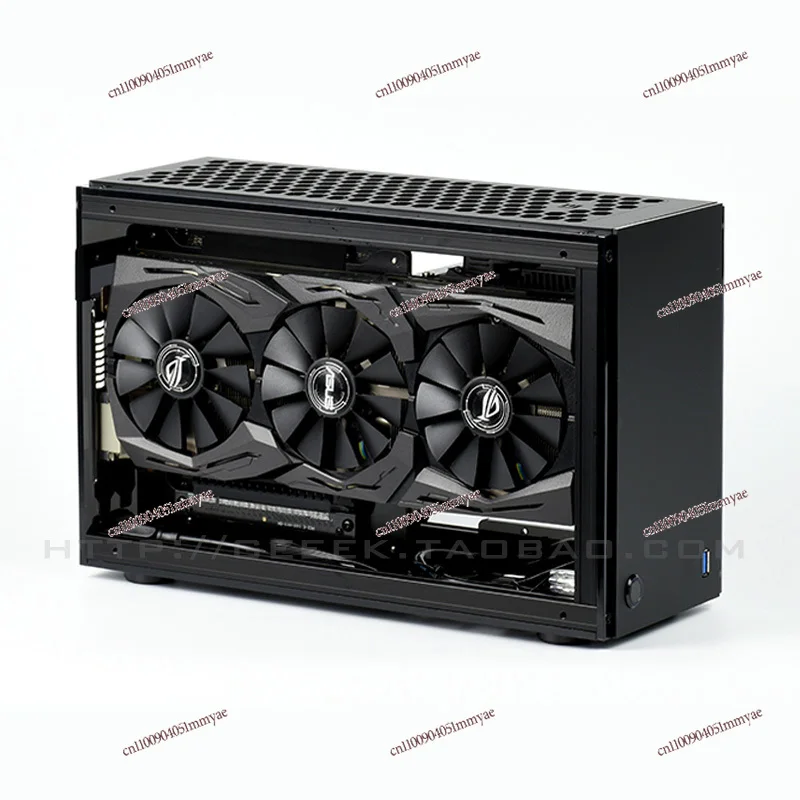 A4 Sfx New Yinxin Black PC Mini Itx Transparent Chassis
