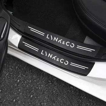 Car Sill pedal Rear Bumper Protection Stickers Anti Scratch For Lynk&Co 01 05 09 02 Lynk Co 03 EM-F 06 Phev Accessories Interior 1