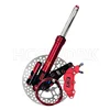 Electric Bike Accessories Front Shock Absorber with Disc Brake Suit 220mm 4 Pistons Axial Brake Caliper for Niu U+b U+ Uqi
