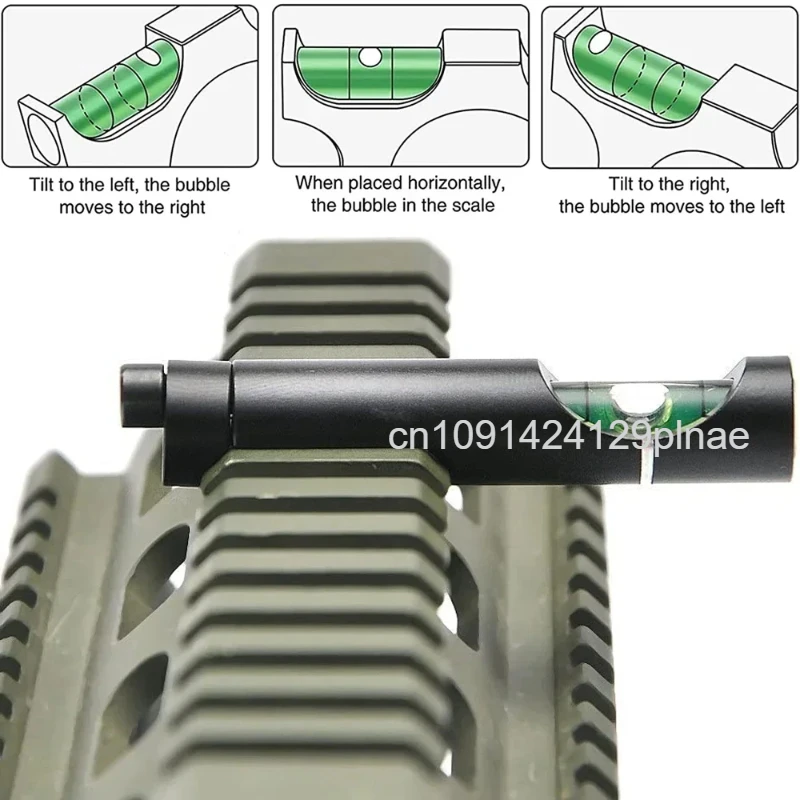 Hunting Spirit Bubble Level Optical Scope Mounts for 11mm/20mm Picatinny Rail Rifel Scope Leveling Tool Kit Hunting Accessories