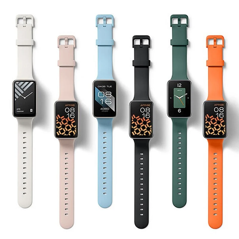 Premium Silicone Sport Strap for Fitness Watch - Soft Replacement Bracelet Strap