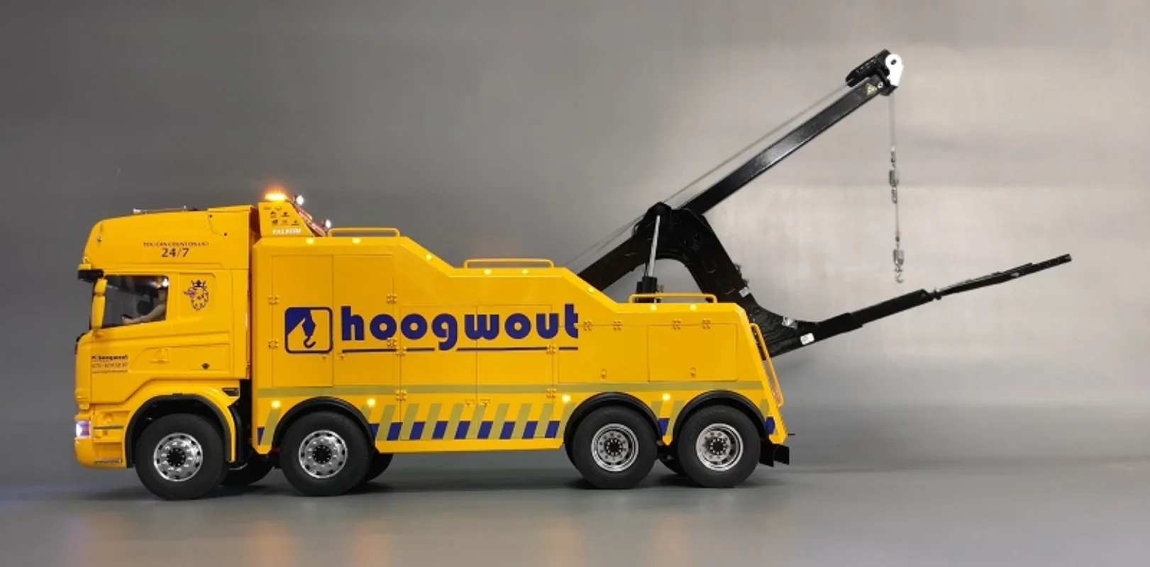 Jouet de véhicule de sauvetage Wrecker pour adultes, kit de montage  supérieur, modèle de machines d'ingénierie hydraulique, camion Tamiya  JXmodel, tracteur 2.0, 1/14 - AliExpress