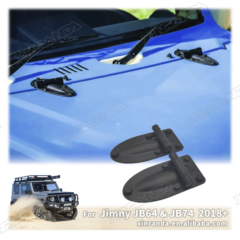 

2 шт., декоративные наклейки на крышку капота Автомобильного Двигателя Suzuki Jimny JB64 JB74 2019-2023