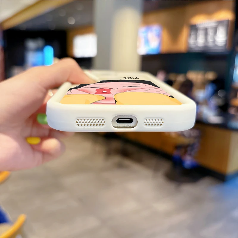 Personības smieklīgas meitenes multfilmas telefona maciņš Samsung Galaxy S24 S23 S22 S21 Ultra Plus S23 S21 S20 FE silikona triecienizturīgam vāciņam_voghion.com