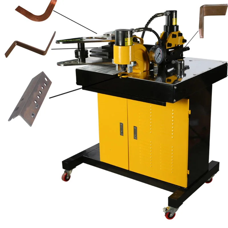 

Copper Bar Processing Machine Combined Busbar Hydraulic Busbar Processing Tools Bronze Plate Bending Machine