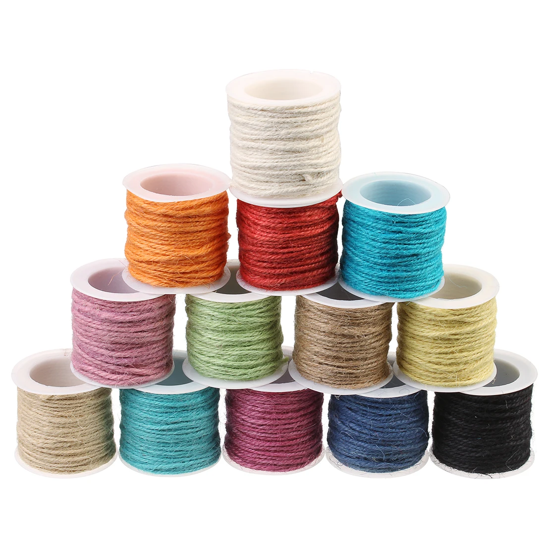 

10 Yards/Roll 2.5mm Three Strand Hemp Rope Cord For DIY Jewelry Making Crafts Gift Wrapping Accessories Supplies Wholesale