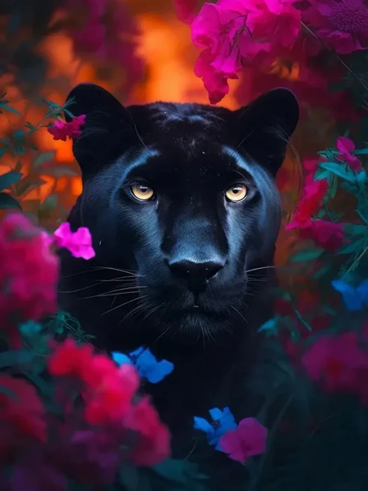 5D Diamond Painting Kit Completos Gatto Pittura Diamante