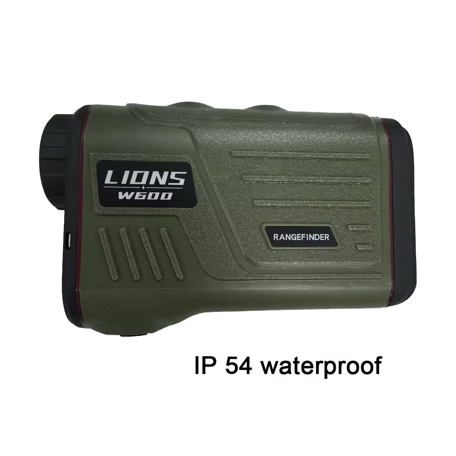 600m Laser Rangefinder for Hunting 6X Magnification Range Finder Speed Measure Distance Meter for Hunting Outdoor Hiking Concert