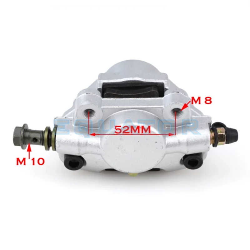 New Rear Disc Brake Caliper System Pad Rear Hydraulic Brake Caliper Pump Fit for 150cc 250cc Bull Quad Dirt Bike ATV