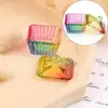 Manicure Cup Manicure Tool Acrylic Powder Storage Glass Cup with Dust Lid Dip Dish Acrylic Powder Holder for Nail Design 2