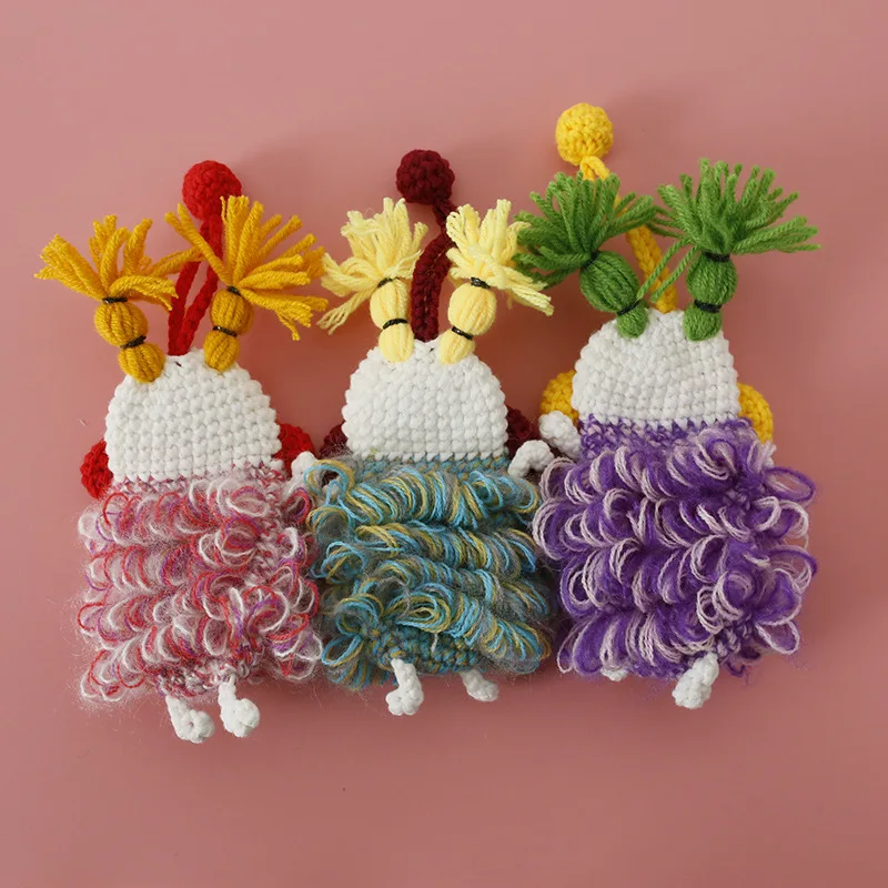 Рисунок 6 - Забавные вязаные крючком Брелоки для ключей