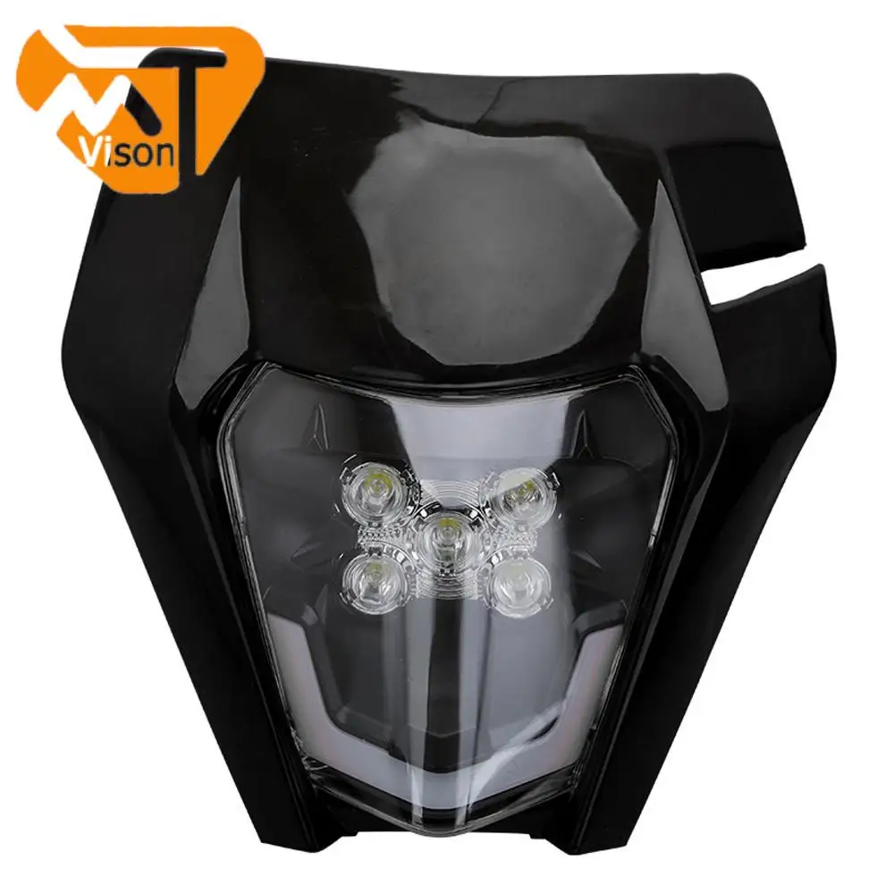 「KTM EXC/XC/SX系 150〜530cc LEDヘッドランプ」 LED Headlight For KTM SX XC EXC XC-W SX-F XCF-W 125 150 250