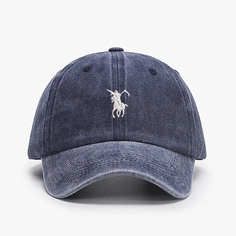 Gorras de béisbol con diseño bordado para hombres y mujeres, de algodón suave, lavadas, ajustables, gorras de sol para papá, para niños y niñas