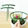 Plastic Plant Support Pile Garden Semi-circular Frame Stand Climb for Flowers Growing Balcony Flower Cage Holder Garden Supplies 3