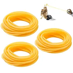 Natural Latex Rubber Tubing Tube Rubber Hose Hospital Surgical Tube for Slingshot/Catapult/ OD Speargun / Outdoor Hunting