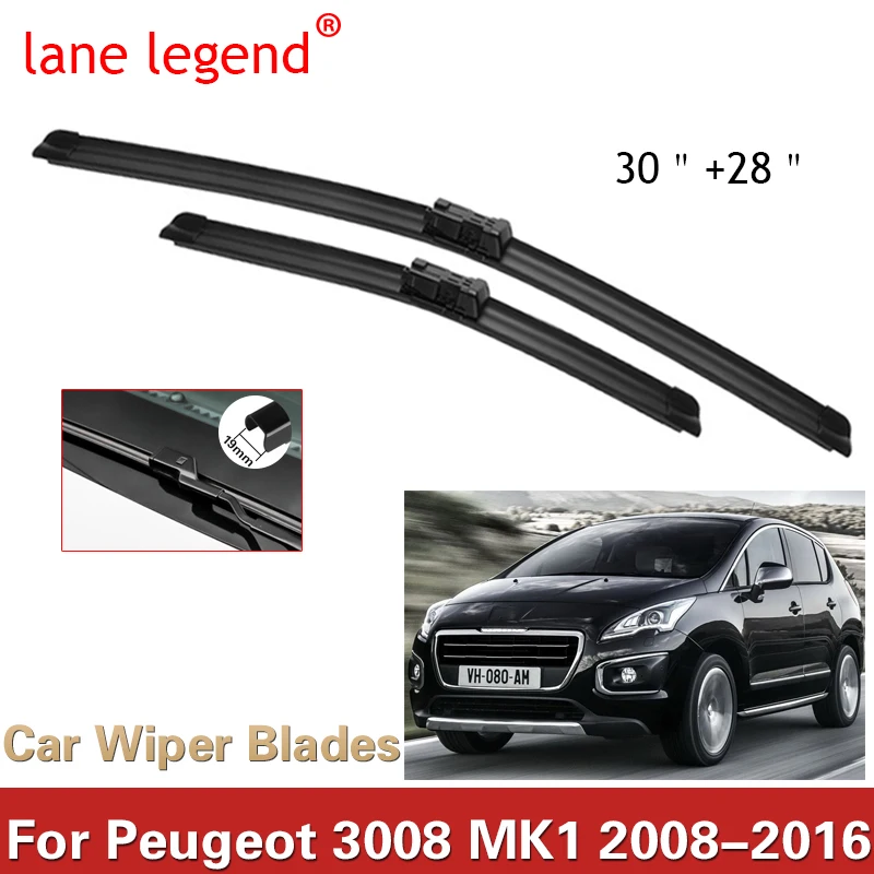 WiperLHDFrontWiperBladesSetForPeugeot3008MK120082016