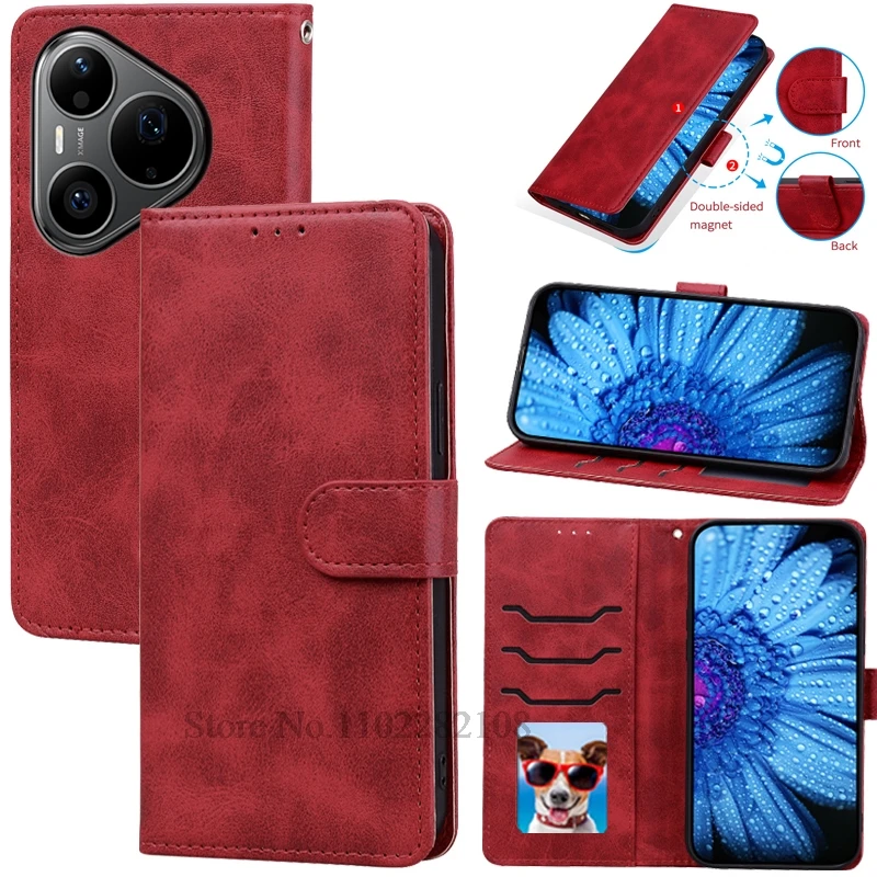 Premium Wallet Flip Leather Case for Huawei Pura 90 Series - Elegant Smartphone Cover s