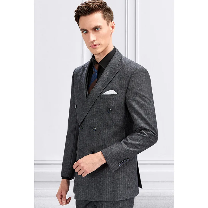 

V2054-Men's business suit, suitable for small figures