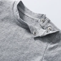 Cotton Fabric Baby Boy T Shirt Top 0 To 24 Months Crew-Neck Short Sleeve Tee Comfortable Soft For Newborn Baby Boy Girl Romperbo 3