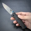 Carbon Fiber Mini Bugout BM 533/535s Pocket Folding Knife S90V Blade Handles Outdoors Tactical Defense Survival Tools Gift Knife 1